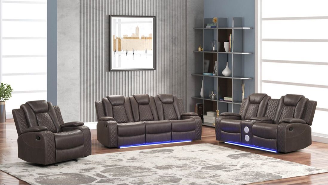 Luz 3-Piece Reclining Set