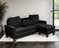 Neymar Black Reversible Sectional