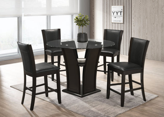 Orlando Pub Table and 4 Chair Set