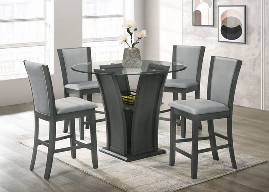 Orlando Pub Table and 4 Chair Set