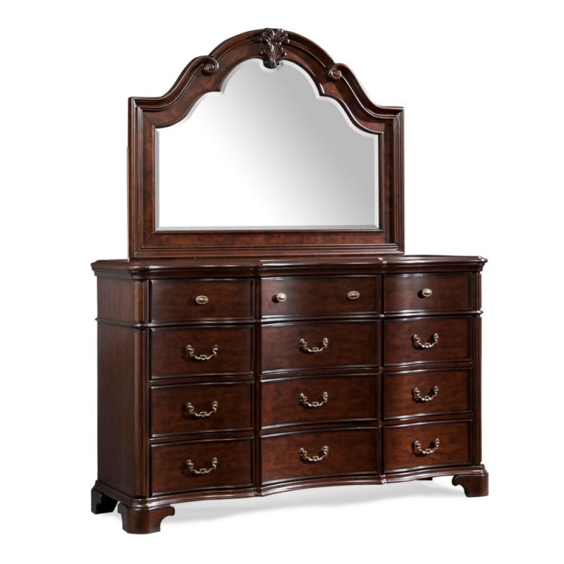 TABASCO DRESSER & MIRROR SET