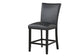 Dior Black Pub Table and 4 Chair Set