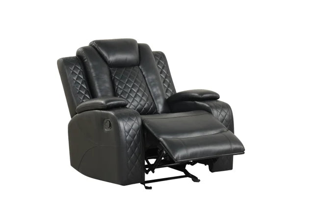 Luz 3-Piece Reclining Living Room Set