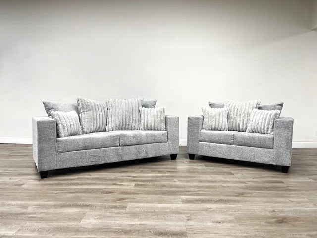 Juliet 2-Piece Sofa and Loveseat Set