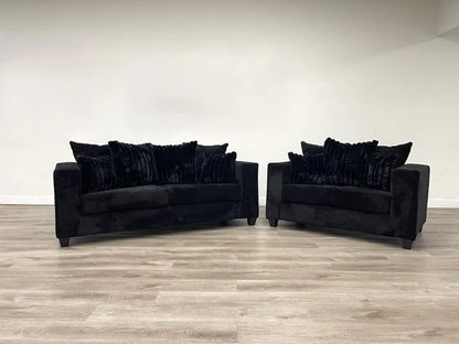 Juliet 2-Piece Sofa and Loveseat Set