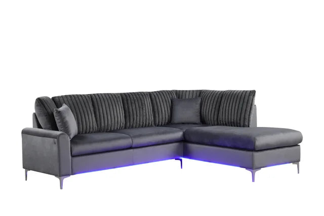 Orbit Sectional with LED Lighting