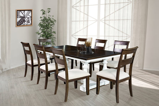 Thomas - Dining Table + 8 Chair Set