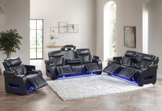 Tokyo 3-Piece Reclining Set