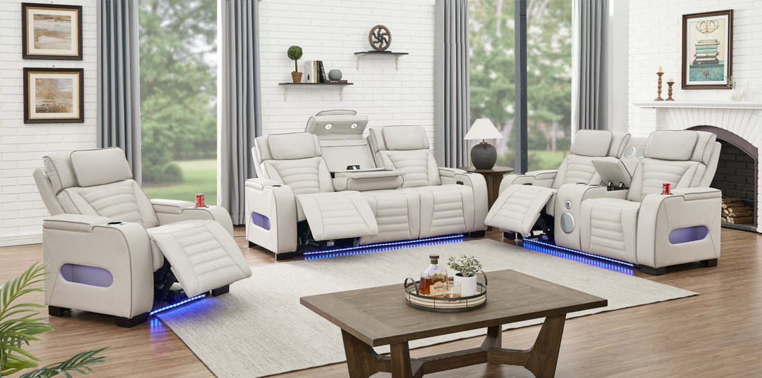 Tokyo 3-Piece Reclining Set