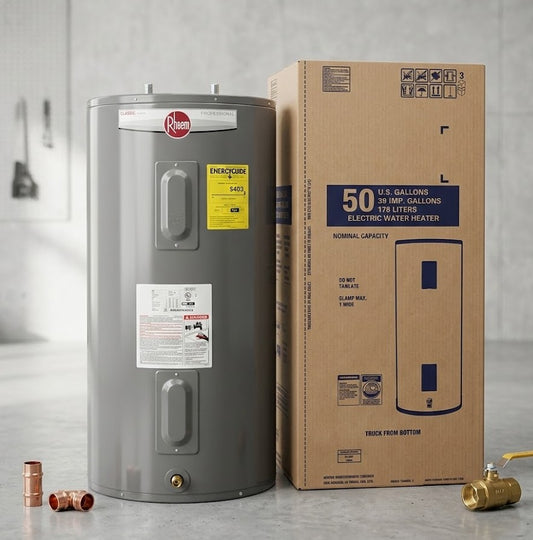 Rheem Professional Classic Series 50-Gallon/ 40 Gallons Electric Water Heater.