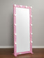 ✨ Full-Length Hollywood Mirror with LED Lights ✨ 100% Solid Wood